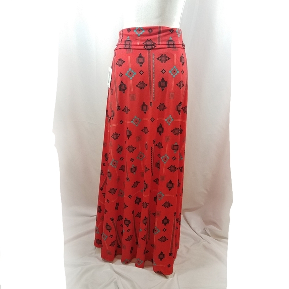 Lularoe Simply Comfortable Aztec Maxi Skirt 2XL - Picture 1 of 10